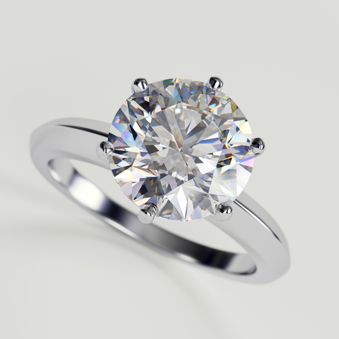 solitaire diamond ring